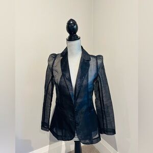 Anthropologie organza blazer NWT